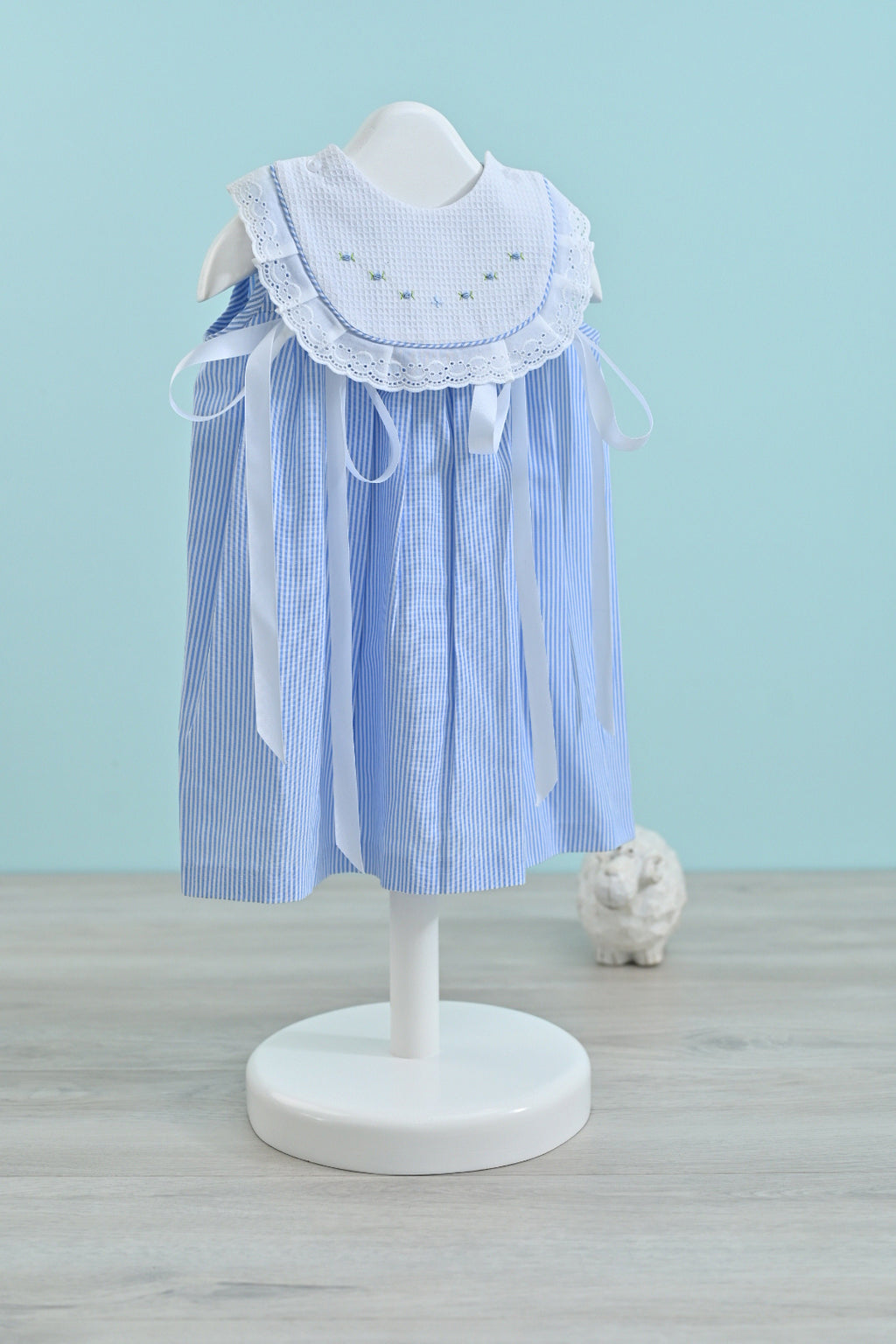 Minifaldon Azul Rayas Isabel