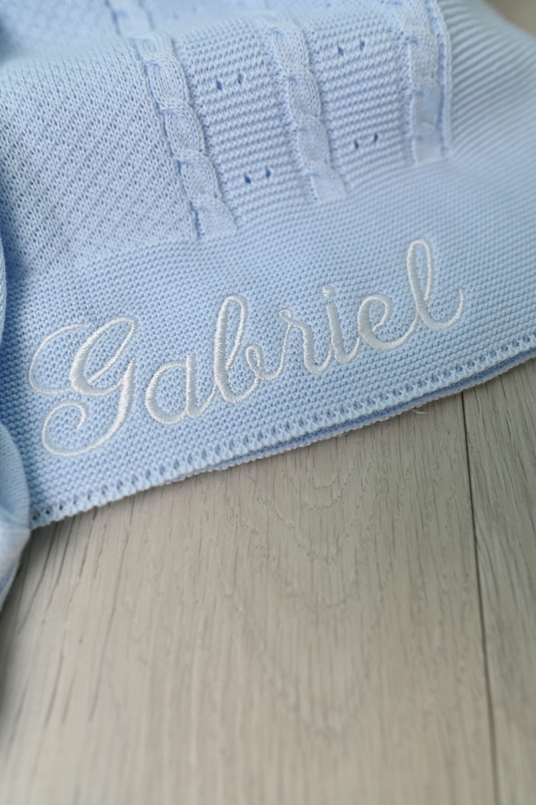 Baby Blue Knit