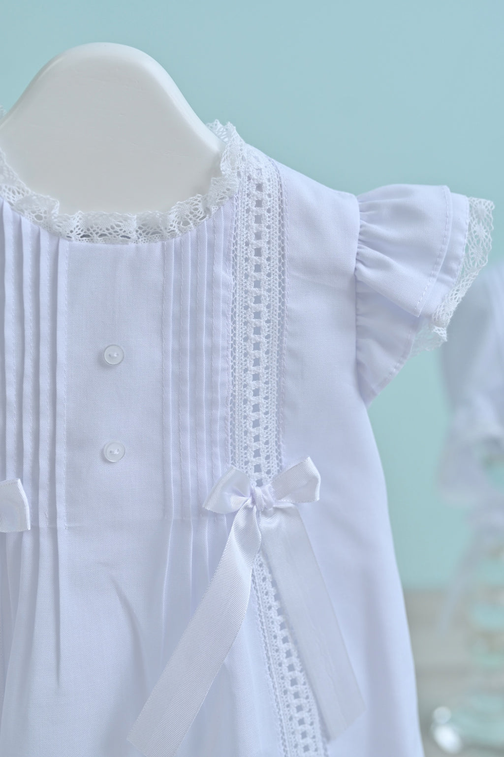 White Love Baptism Dress