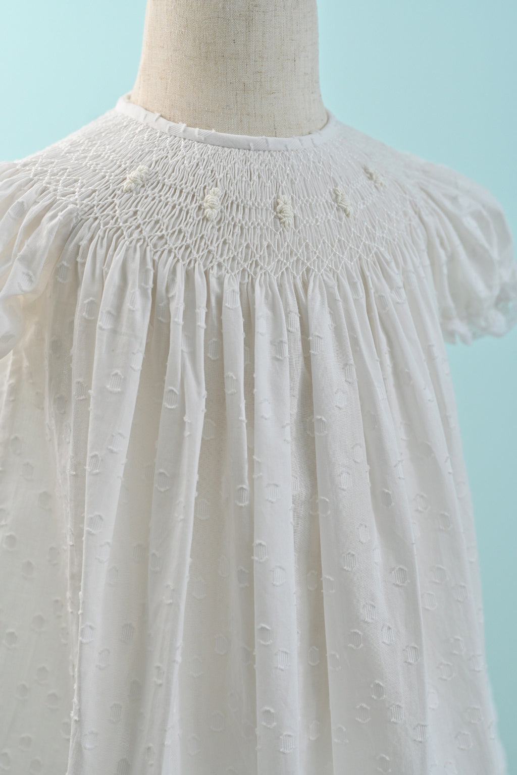 Angelina Baptism Cream Dress
