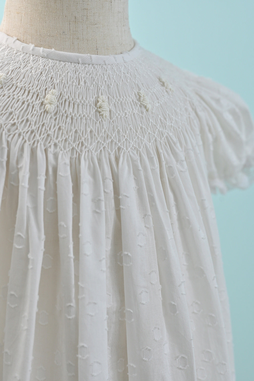 Angelina Baptism Cream Dress