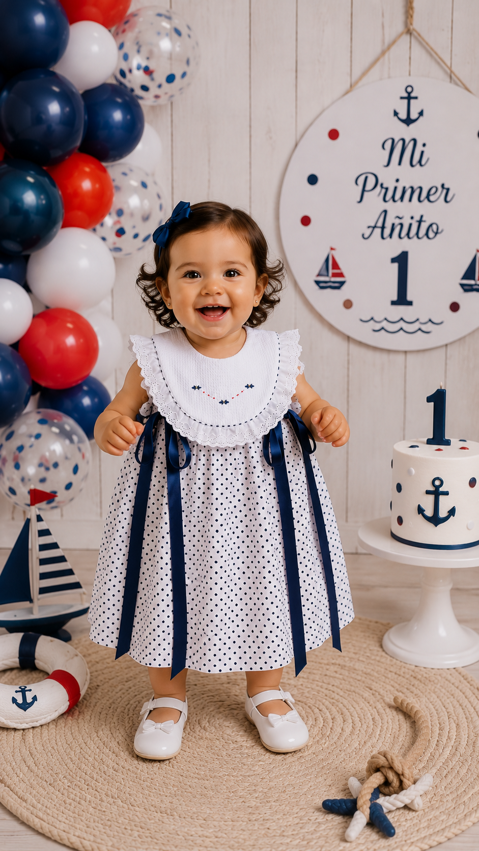 Minifaldón Isabel Happy Dots