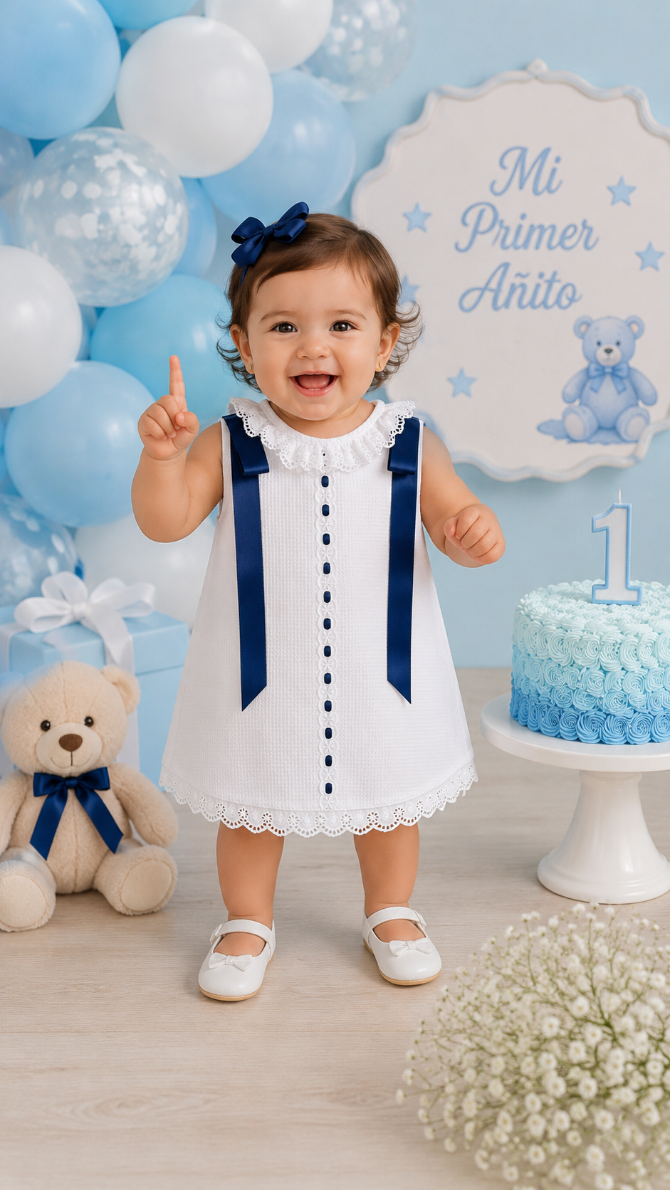 Blue Ivanna Dress