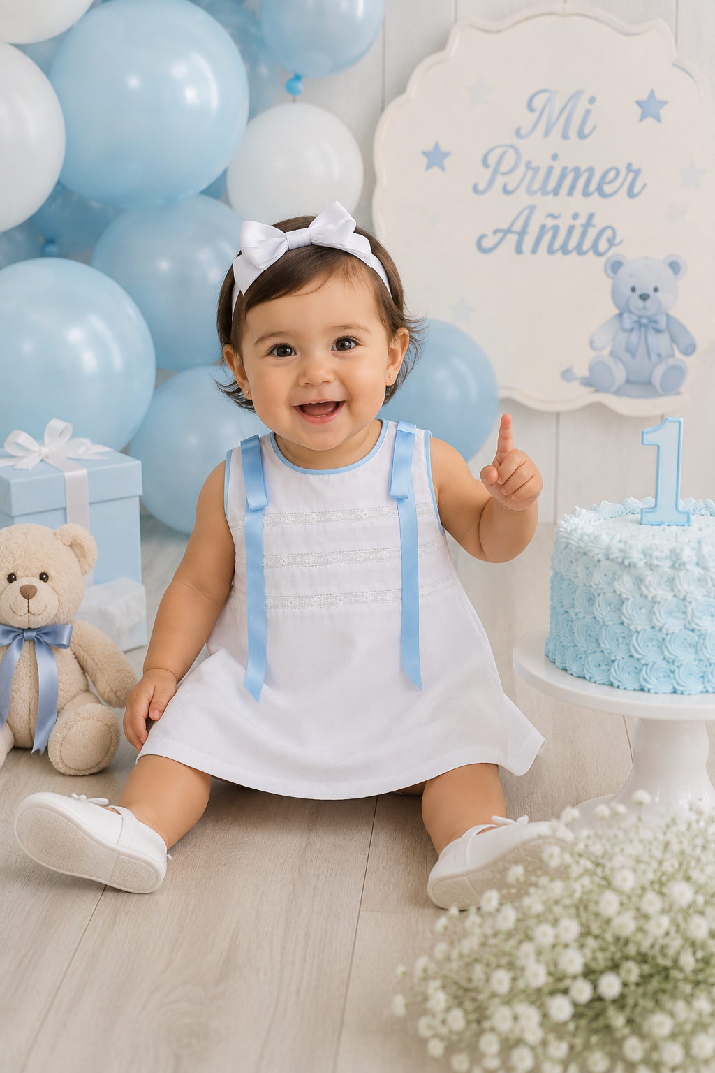 Rafaella Sky Blue Dress