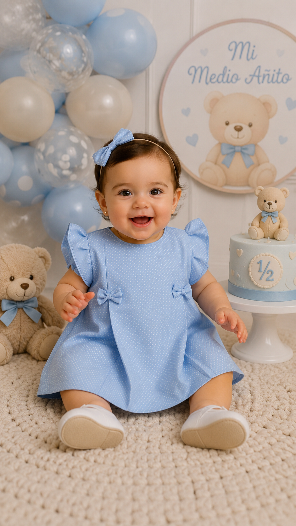 Sky Blue Galilea Dress