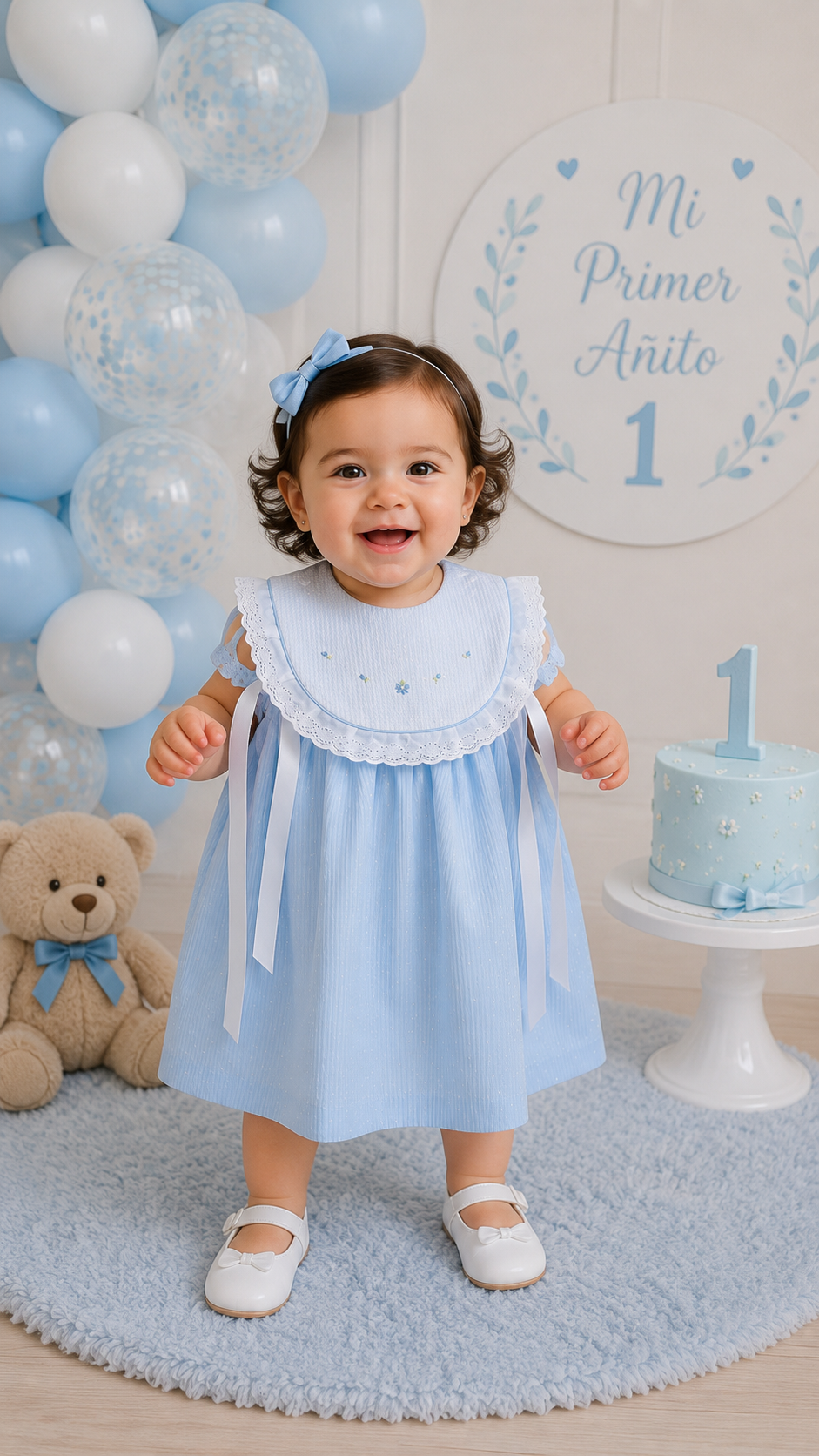 Minifaldon Sky Blue Isabel