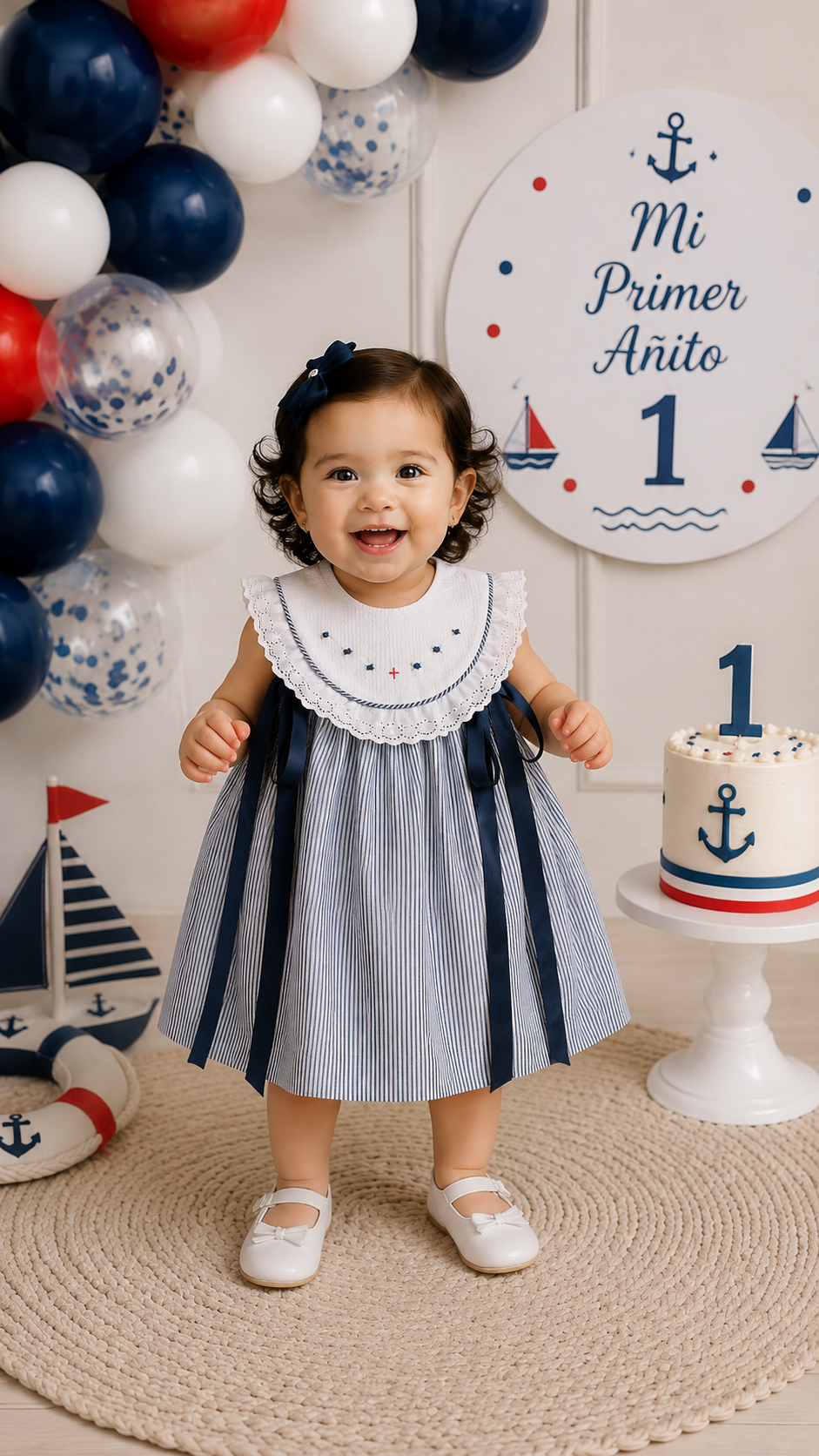 Minifaldón Isabel Marine Stripe