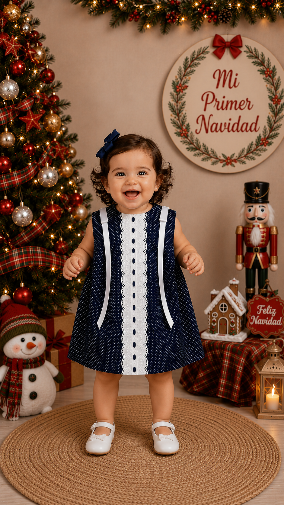 Navy Blue Sofia