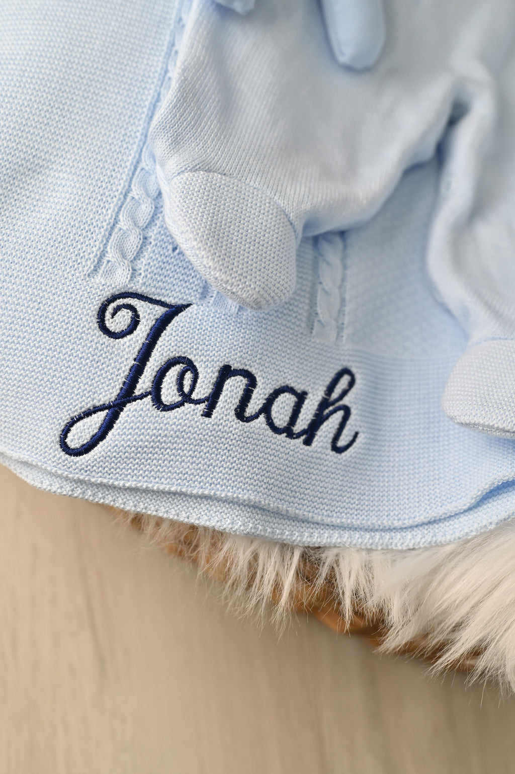 Baby Blue Knit