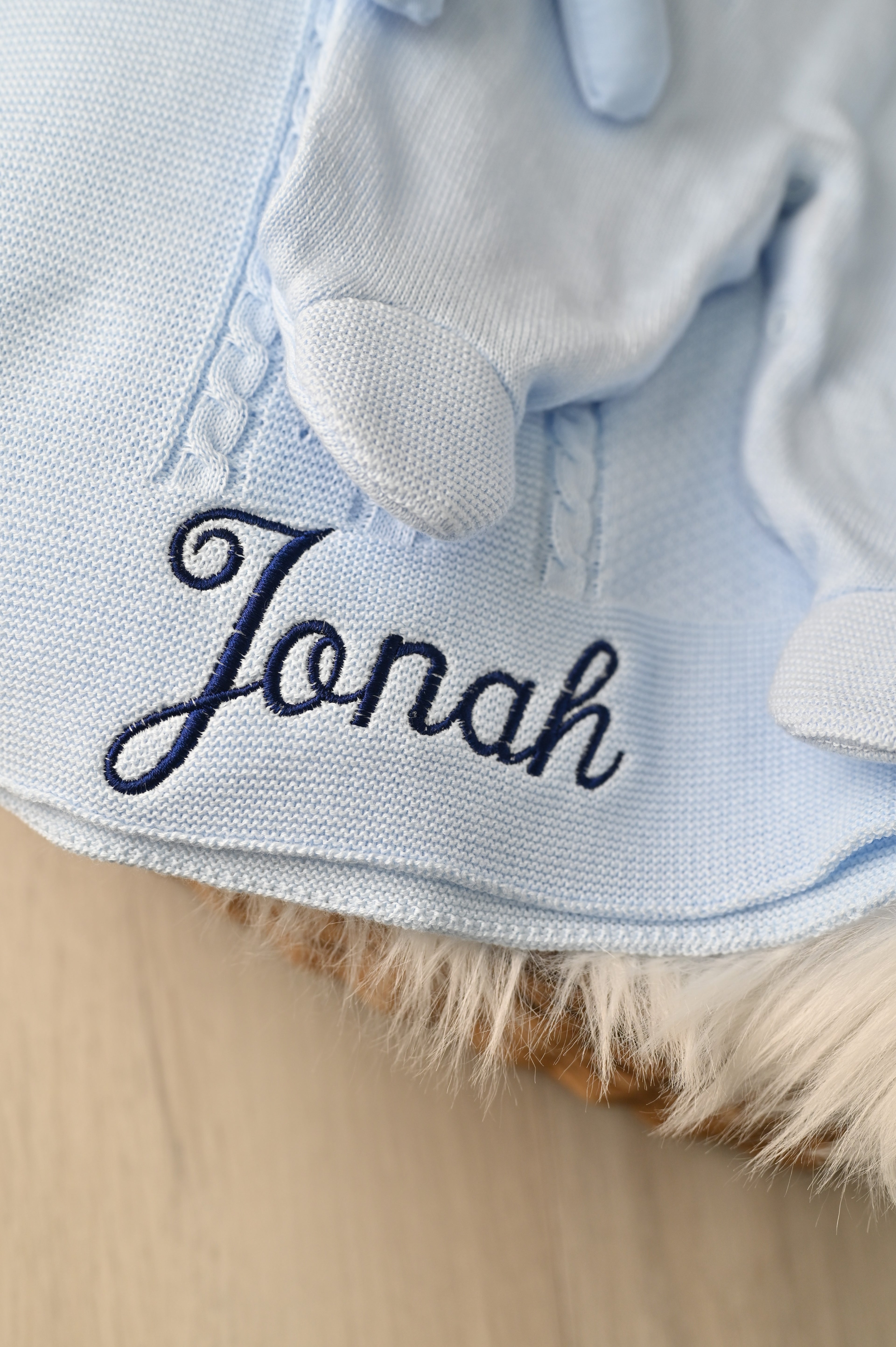 Baby Blue Knit