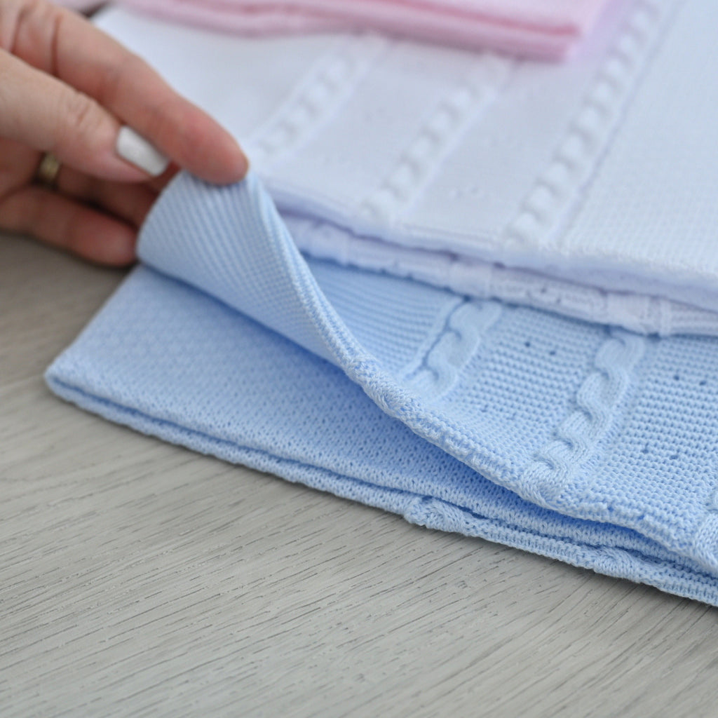 Baby Blue Knit