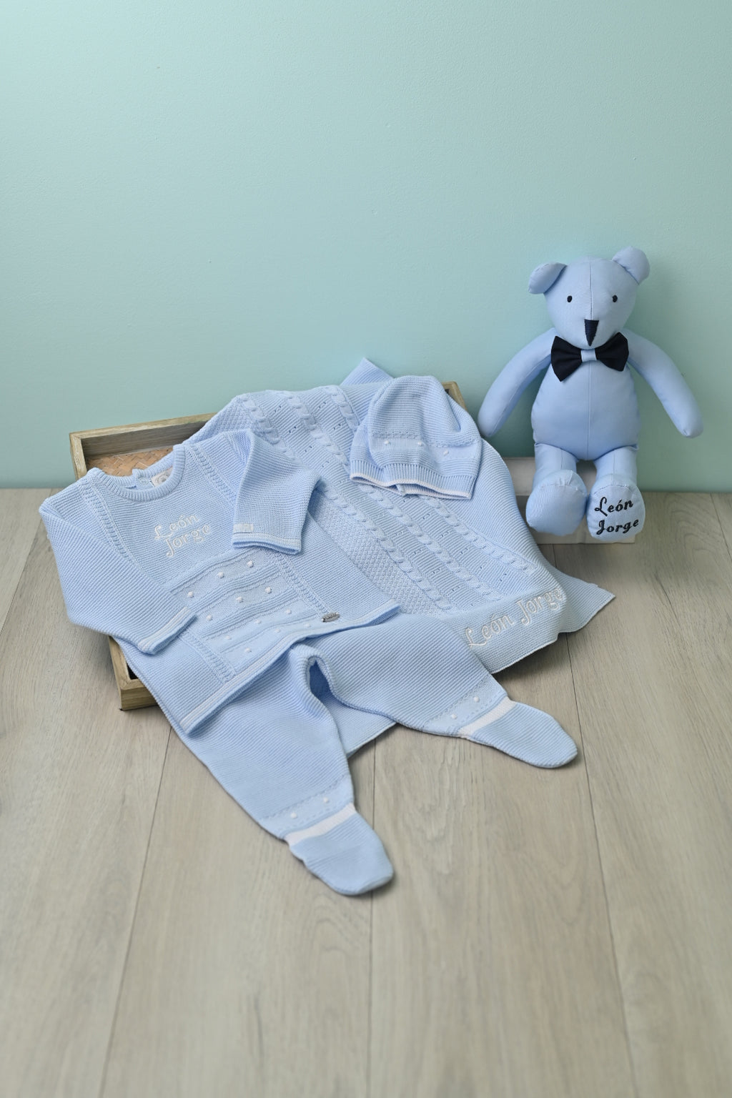 Baby Blue Knit