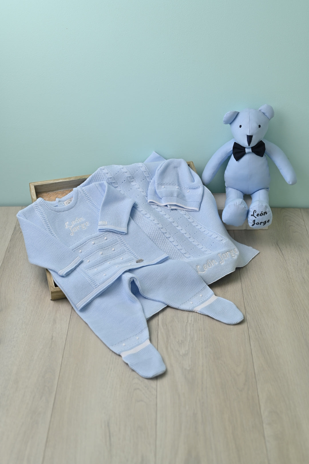Baby Blue Knit