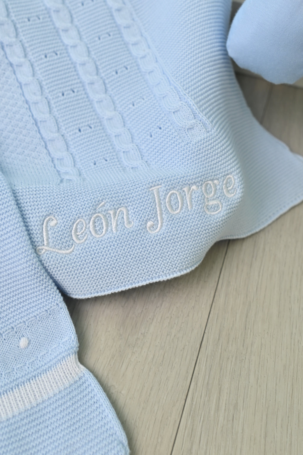 Baby Blue Knit