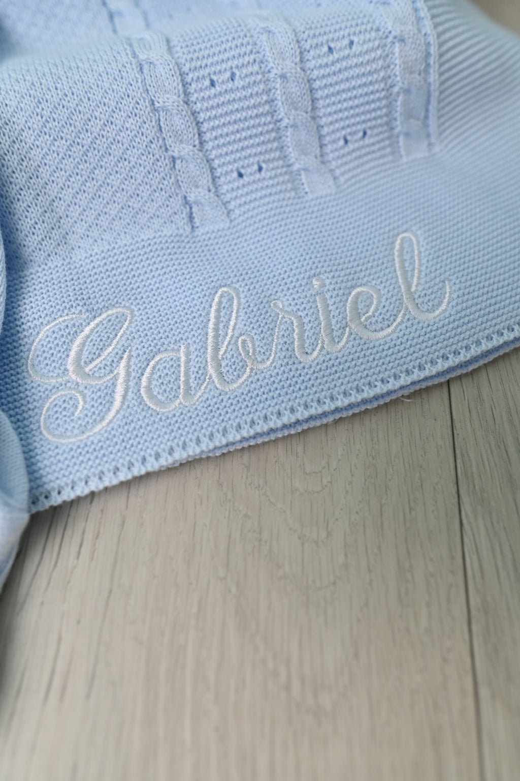 Baby Blue Knit