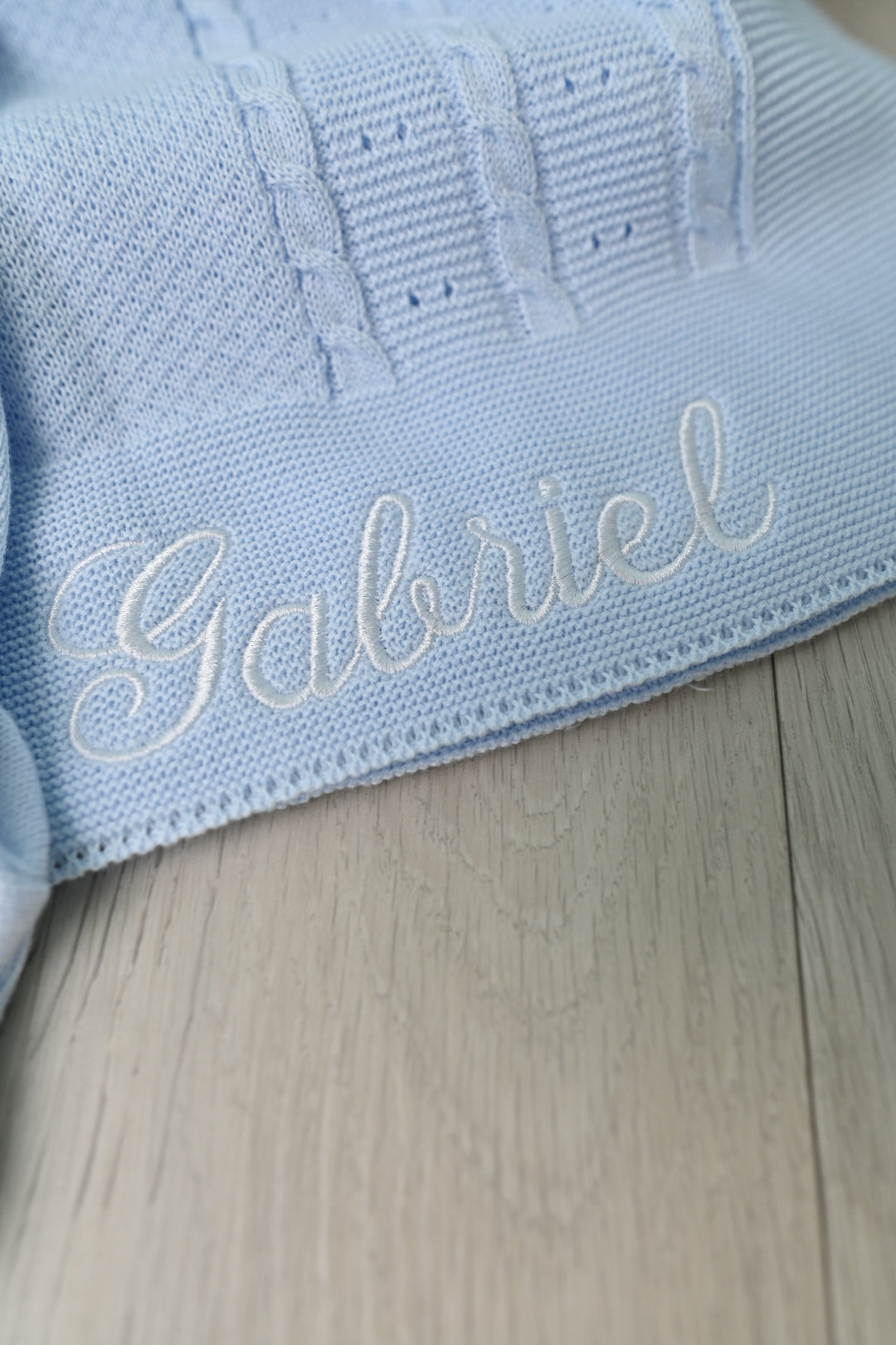 Baby Blue Knit