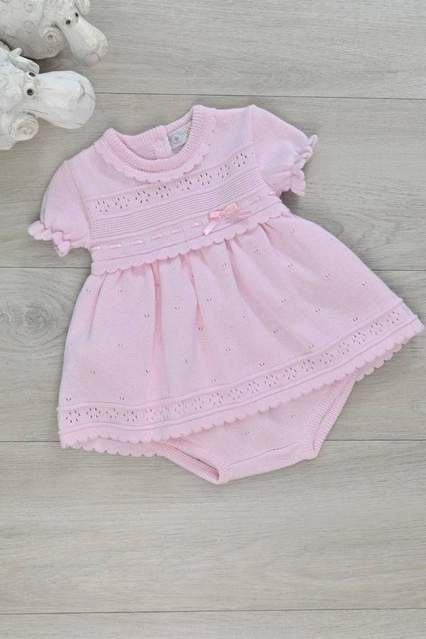 Luciana Pink Knit Dress