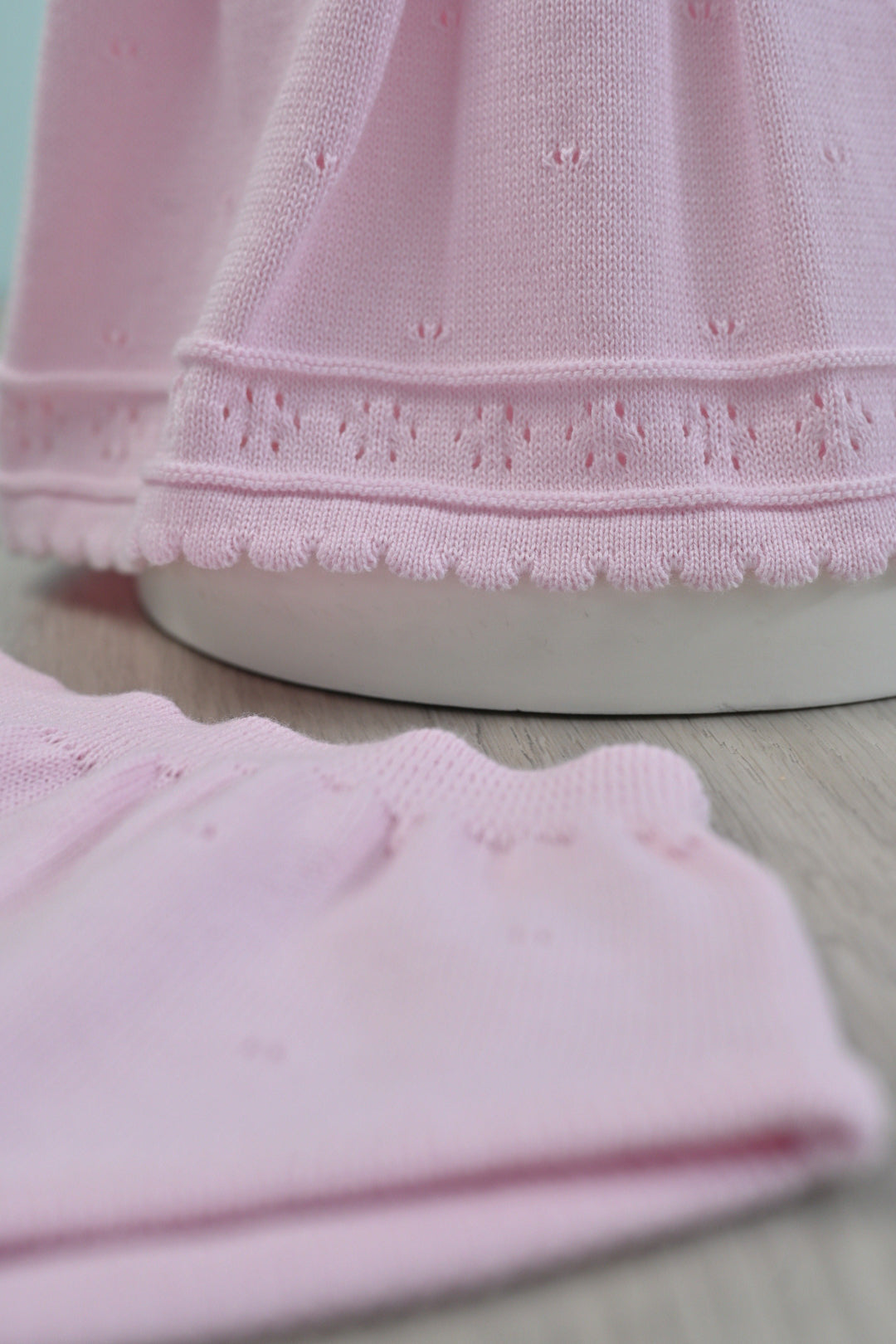 Luciana Pink Knit Dress
