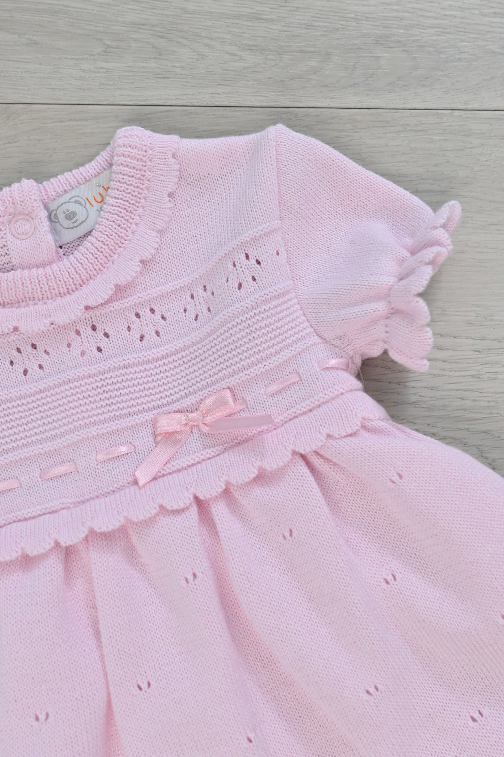 Luciana Pink Knit Dress