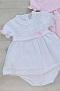 Luciana White Knit Dress