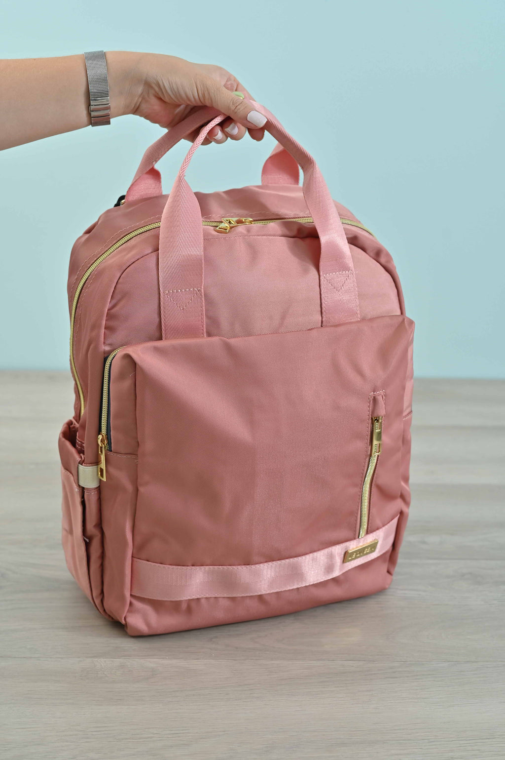 Pañalera Rose Tipo Mochila