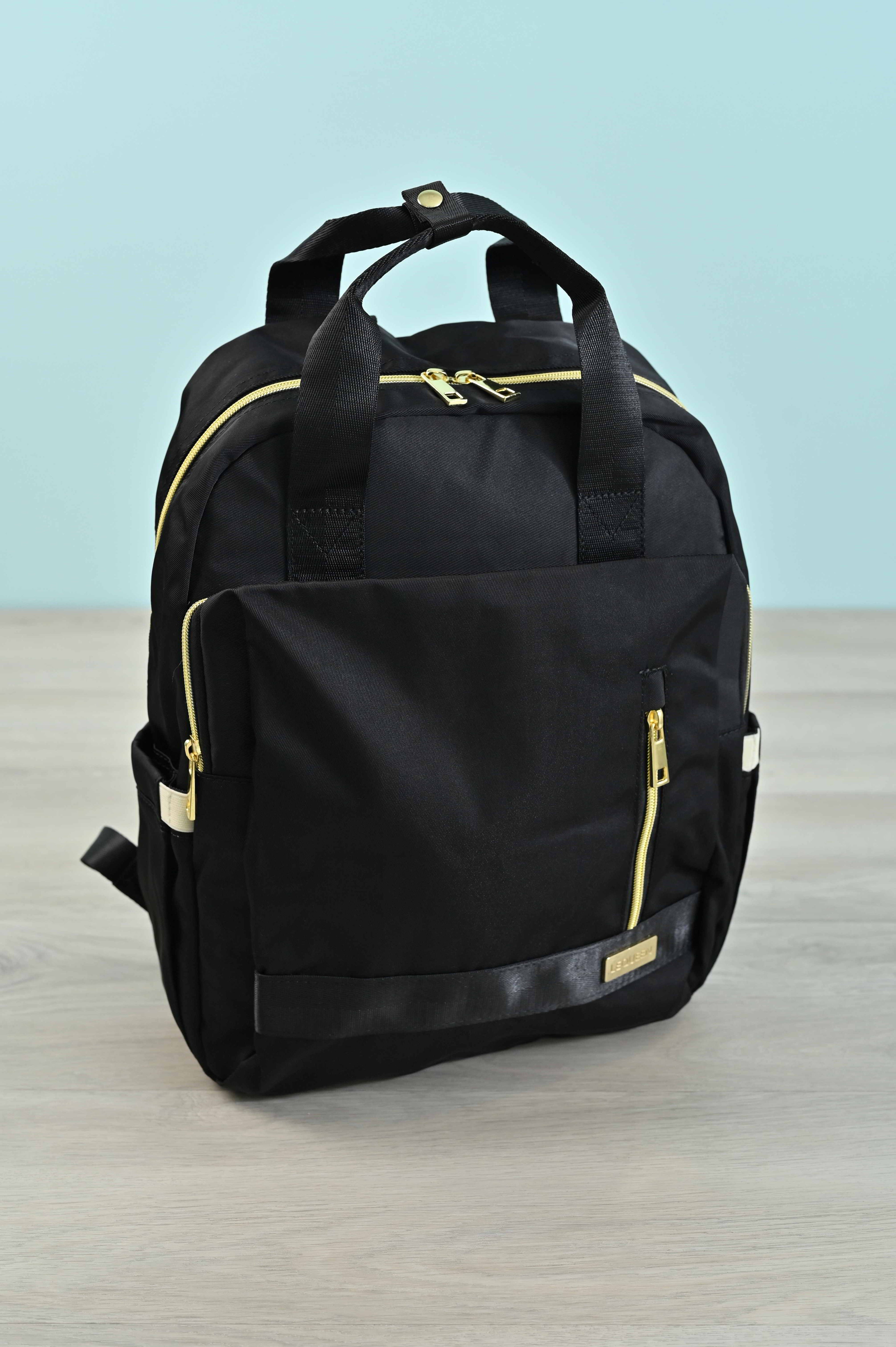 Pañalera Black Tipo Mochila