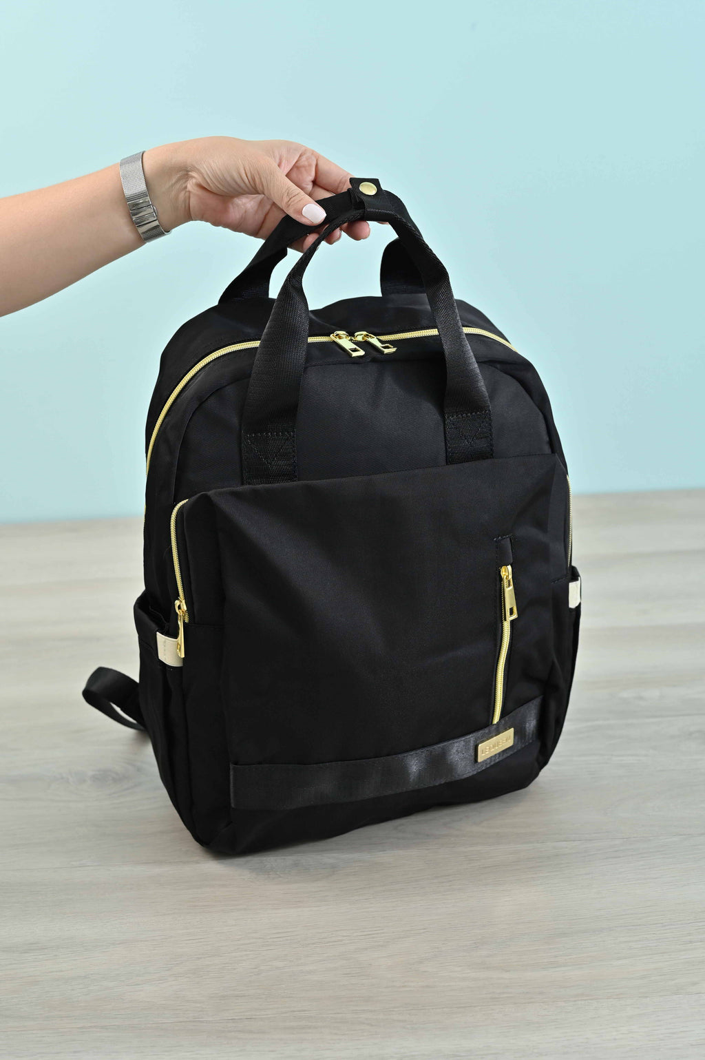 Pañalera Black Tipo Mochila