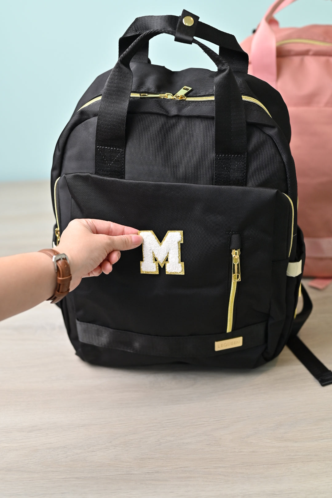 Pañalera Black Tipo Mochila